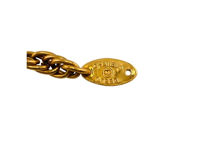 Timeless Bracciale in charm dorato Coco Mark CHANEL 1982 D'oro - vista 5