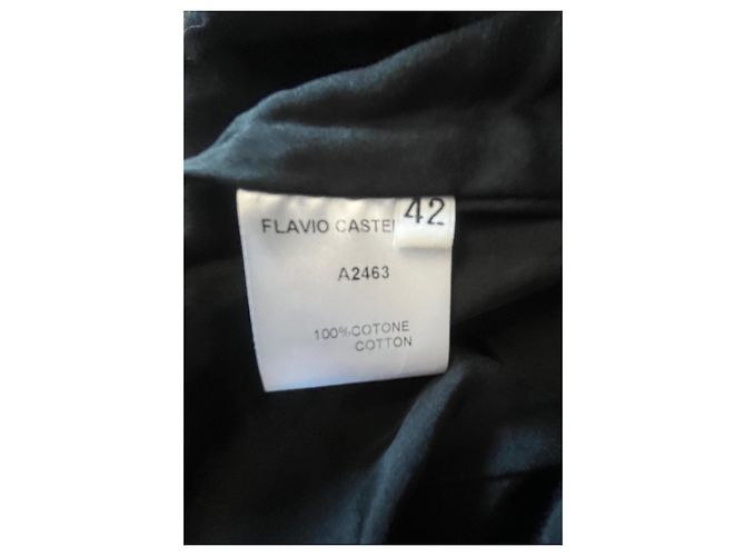 Elegantes schwarzes Spitzenkleid Flavio Castellani - Ansicht 10