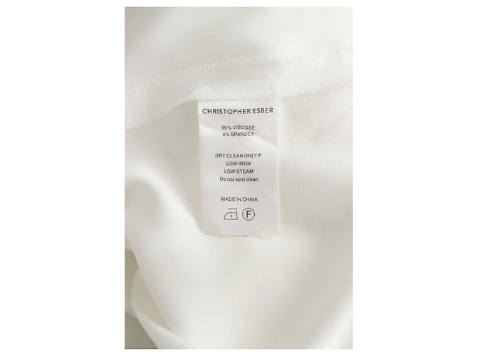 Autre Marque Vestido blanco - vista 7