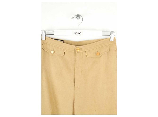 Gucci Braune Woll-Hosen - Ansicht 2