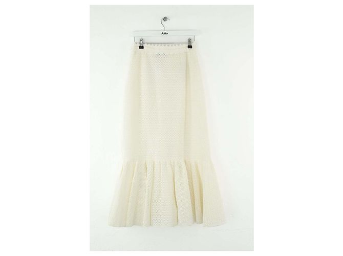 Giambattista Valli Falda blanca Blanco - vista 4
