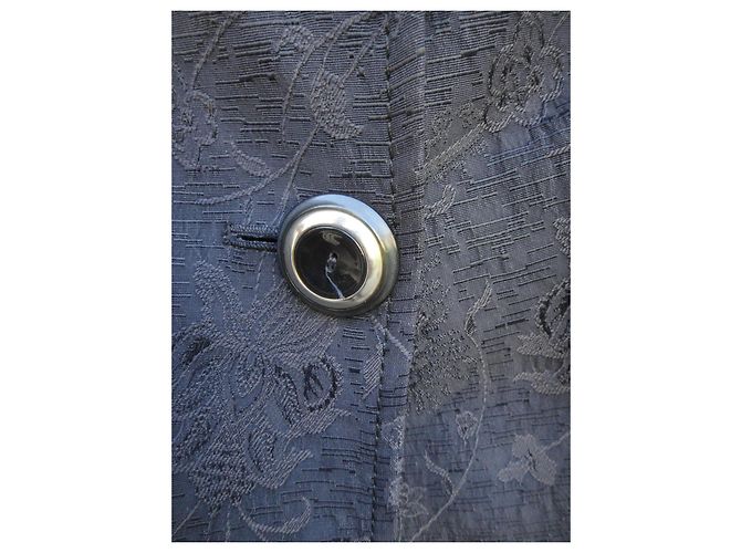 Chaqueta Dolce & Gabbana de algodón con estampado floral gris - vista 8