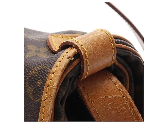 Louis Vuitton Monogramma Marrone Saumur 43 - vista 10