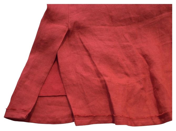 Autre Marque Blazer Misomber Nuan rojo ligero de verano con botones Roja - vista 8