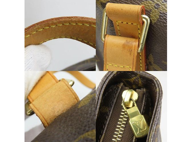 Borsa tote Louis Vuitton Cabas Maison M51151 Marrone - vista 7