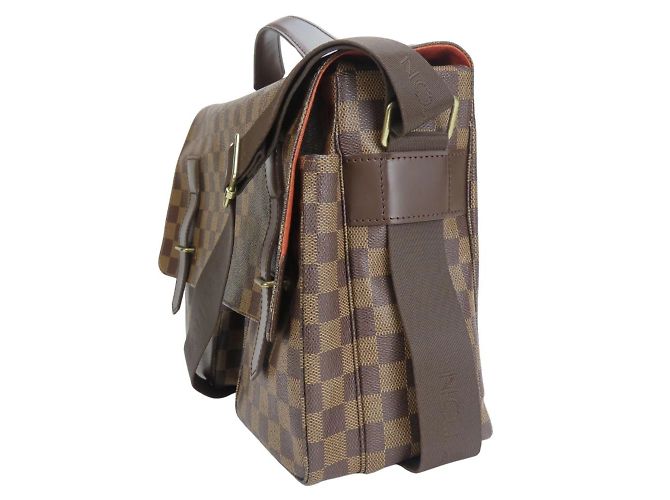 Borsa a Spalla Louis Vuitton Broadway N42270 Marrone Damier ebene - vista 2