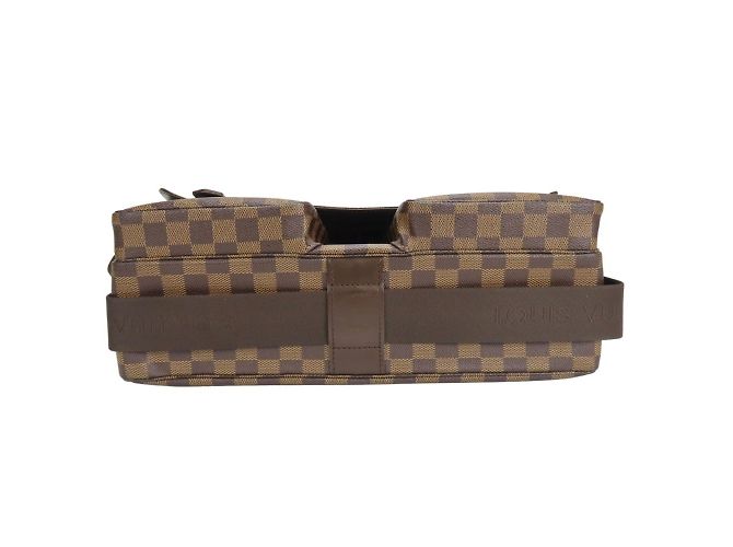 Borsa a Spalla Louis Vuitton Broadway N42270 Marrone Damier ebene - vista 4