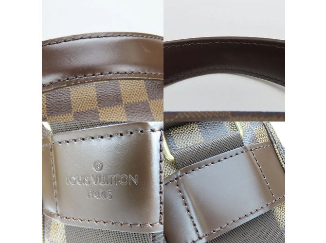 Borsa a Spalla Louis Vuitton Broadway N42270 Marrone Damier ebene - vista 6