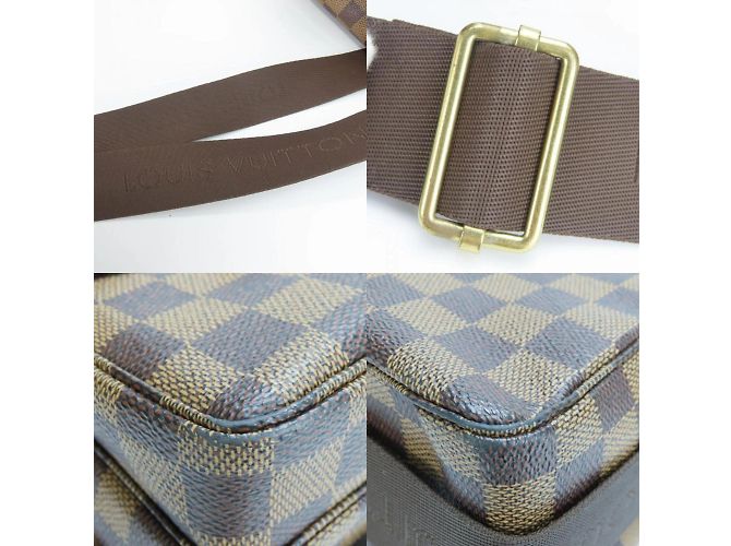Borsa a Spalla Louis Vuitton Broadway N42270 Marrone Damier ebene - vista 7