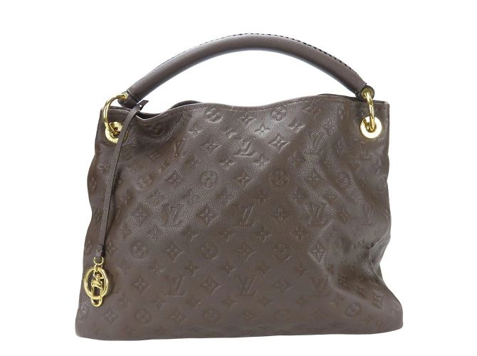 Borsa a Spalla Louis Vuitton Artsy MM Marrone scuro - vista 11