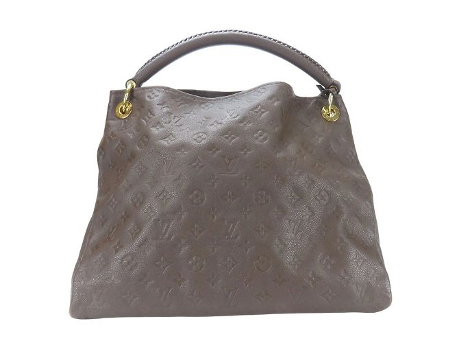 Borsa a Spalla Louis Vuitton Artsy MM Marrone scuro - vista 3