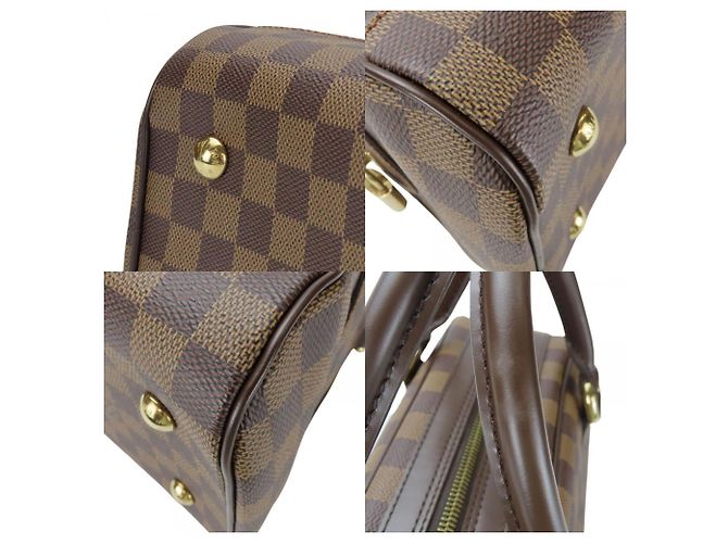 Borsa Louis Vuitton Duomo N60008 Marrone Damier ebene - vista 5