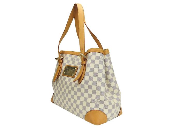 Borsa Tote Hampstead MM di Louis Vuitton Bianco - vista 2