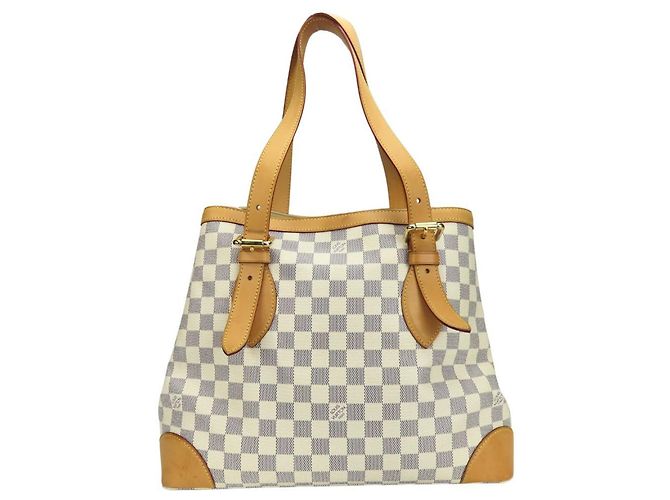Borsa Tote Hampstead MM di Louis Vuitton Bianco - vista 3