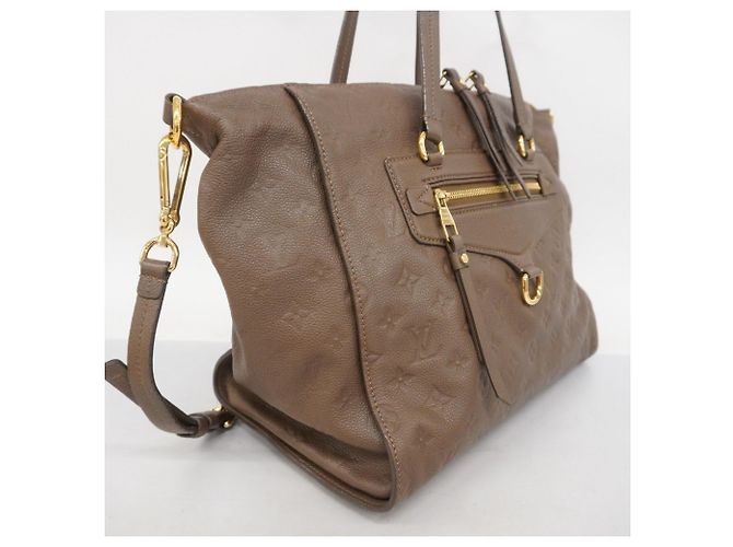 Louis Vuitton Lumineuse Marrone - vista 3