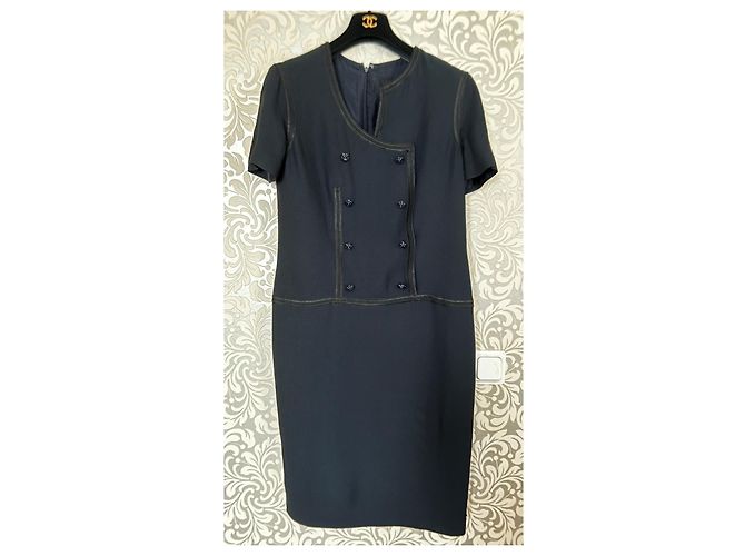 Chanel Kleid Schwarz Größe 44FR - Ansicht 8
