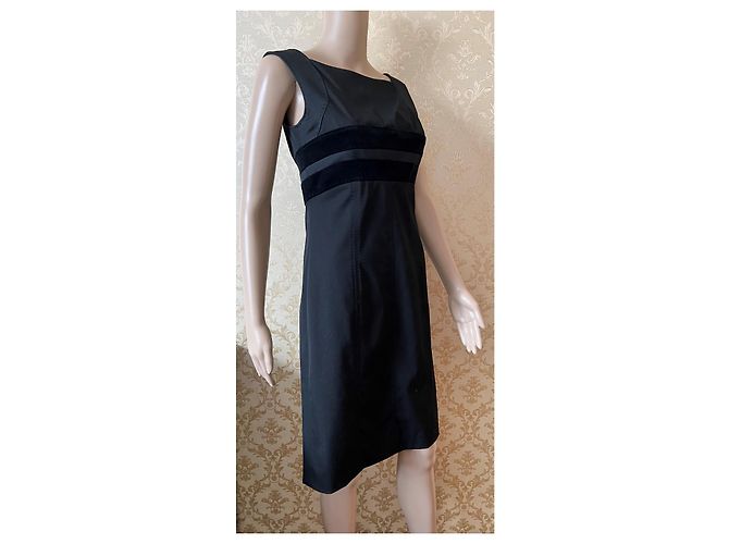 Gucci Kleid aus Wolle Schwarz - Ansicht 10