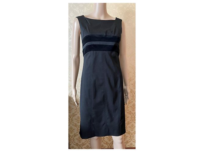 Gucci Kleid aus Wolle Schwarz - Ansicht 11