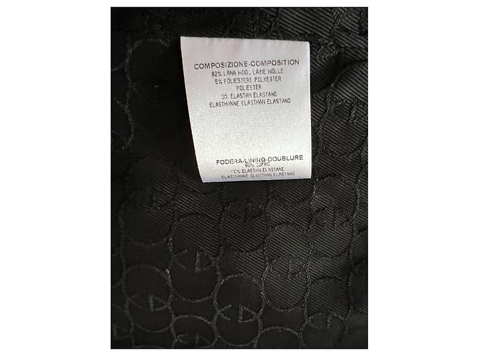 Gucci Kleid aus Wolle Schwarz - Ansicht 13