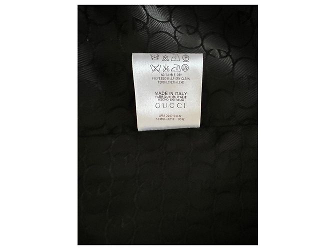 Gucci Kleid aus Wolle Schwarz - Ansicht 14