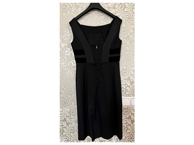 Gucci Kleid aus Wolle Schwarz - Ansicht 16
