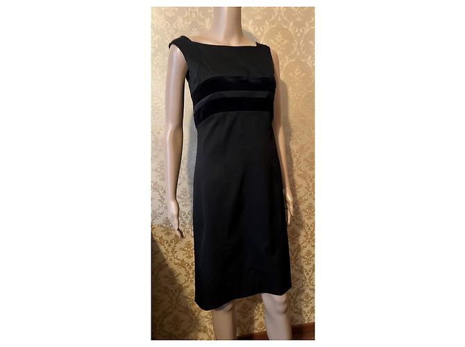 Gucci Kleid aus Wolle Schwarz - Ansicht 2