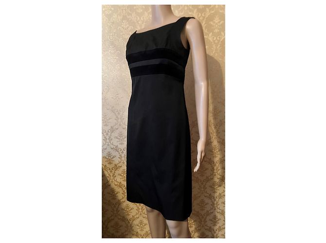 Gucci Kleid aus Wolle Schwarz - Ansicht 3