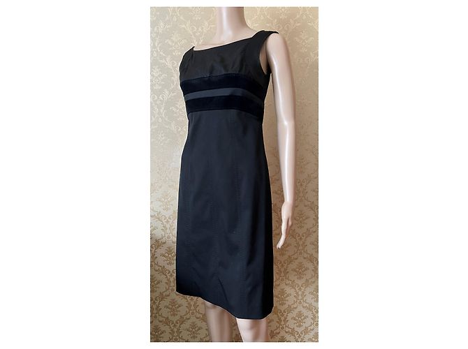 Gucci Kleid aus Wolle Schwarz - Ansicht 6