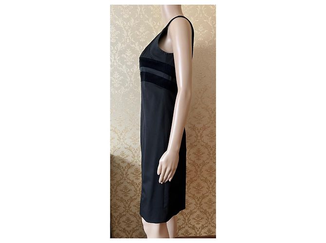 Gucci Kleid aus Wolle Schwarz - Ansicht 7