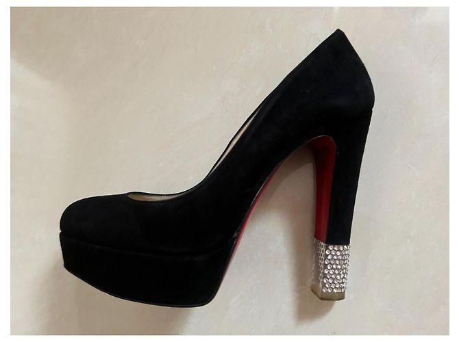 Décolleté Christian Louboutin in pelle nera 36 Nero - vista 5