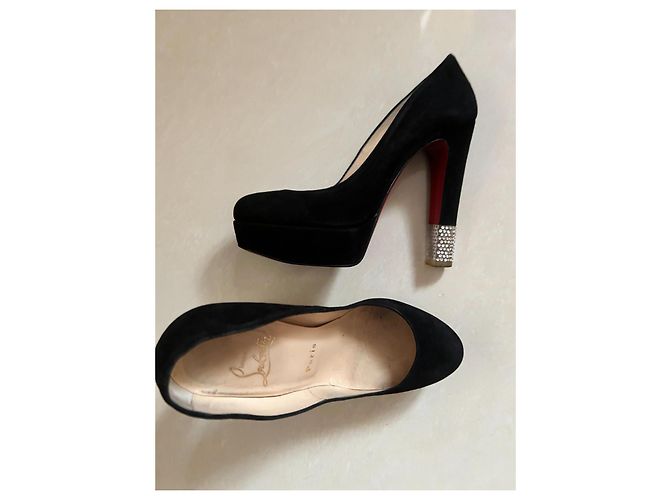 Décolleté Christian Louboutin in pelle nera 36 Nero - vista 6