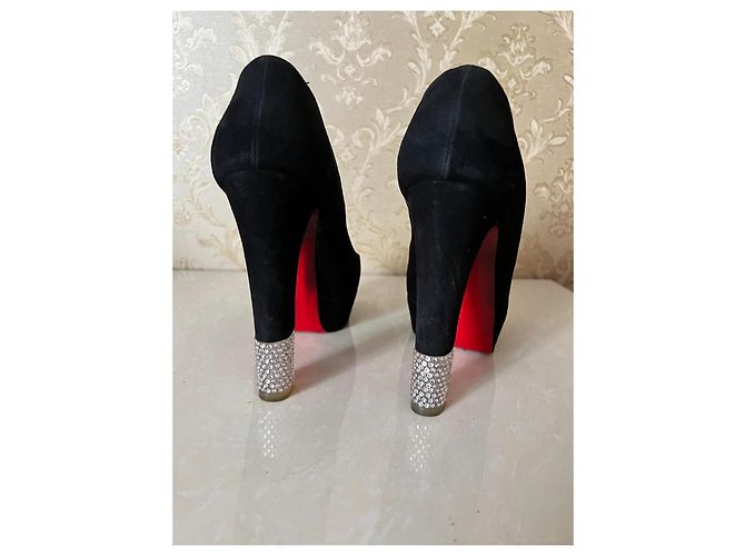 Décolleté Christian Louboutin in pelle nera 36 Nero - vista 9