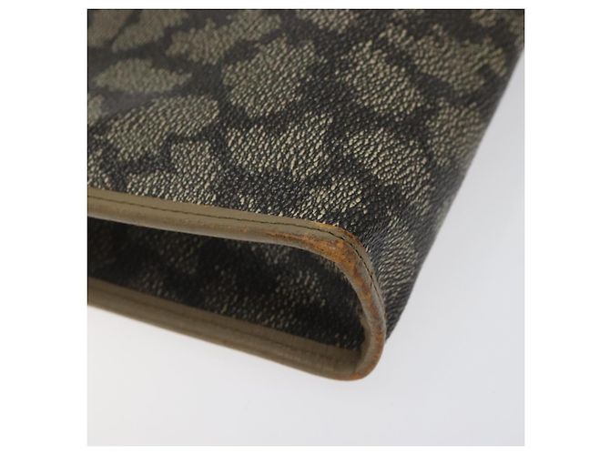 Borsa Clutch SAINT LAURENT in pelle PVC beige Auth BA2278 - vista 16