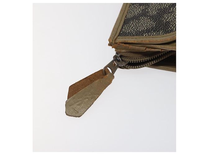 Borsa Clutch SAINT LAURENT in pelle PVC beige Auth BA2278 - vista 9