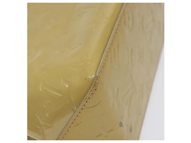 LOUIS VUITTON Monogram Vernis Reade PM Borsa a Mano Beige M91334 LV Auth BA2210 - vista 15