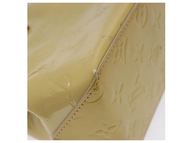 LOUIS VUITTON Monogram Vernis Reade PM Borsa a Mano Beige M91334 LV Auth BA2210 - vista 17