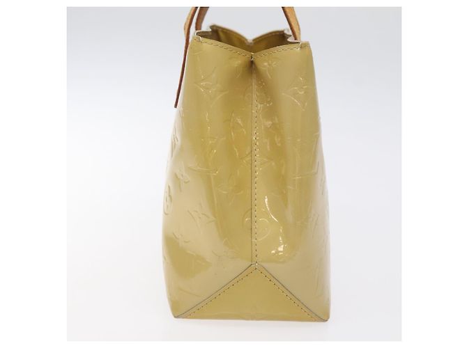 LOUIS VUITTON Monogram Vernis Reade PM Borsa a Mano Beige M91334 LV Auth BA2210 - vista 4