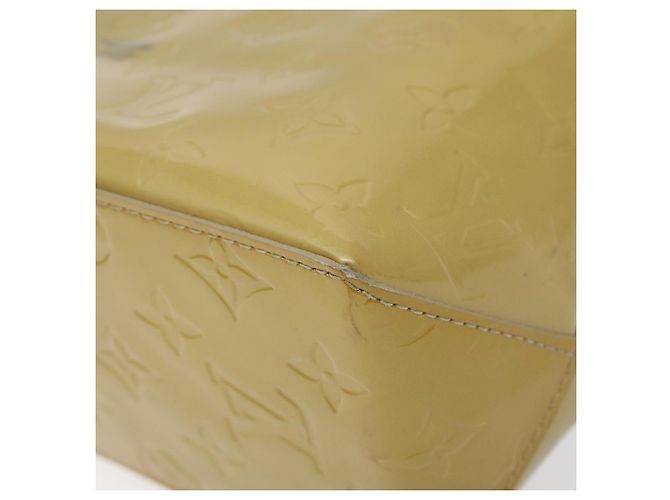 LOUIS VUITTON Monogram Vernis Reade PM Borsa a Mano Beige M91334 LV Auth BA2210 - vista 8