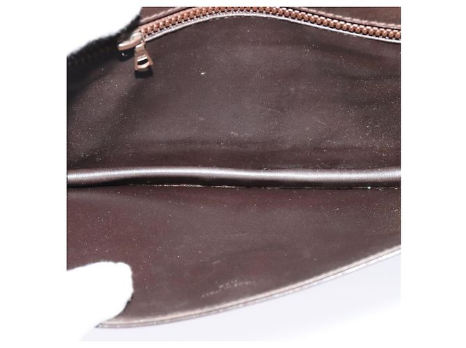 Céline Borsa a spalla CELINE in pelle marrone oro Auth BA2445 D'oro - vista 10