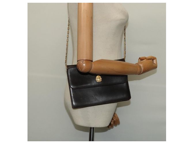 Céline Borsa a spalla CELINE in pelle marrone oro Auth BA2445 D'oro - vista 22
