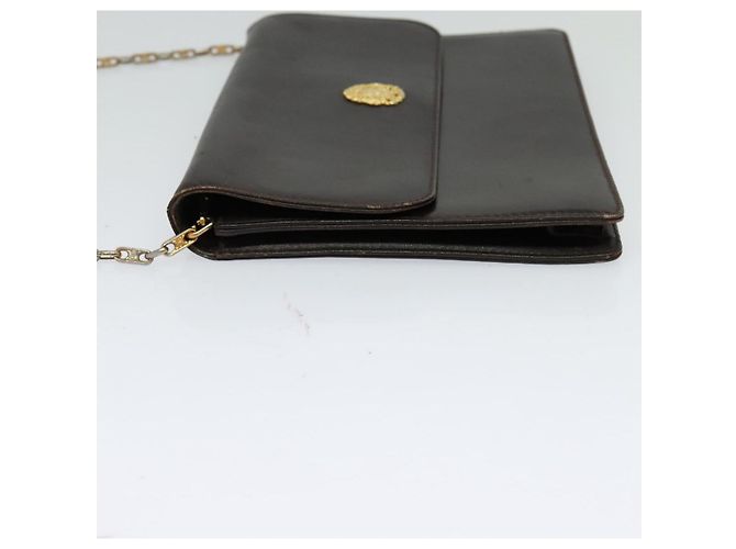 Céline Borsa a spalla CELINE in pelle marrone oro Auth BA2445 D'oro - vista 3