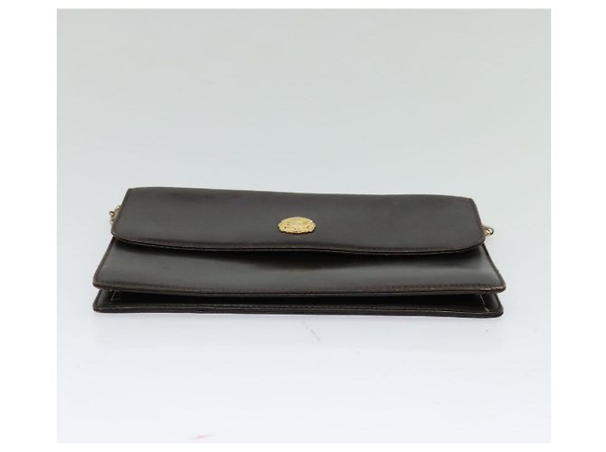 Céline Borsa a spalla CELINE in pelle marrone oro Auth BA2445 D'oro - vista 5