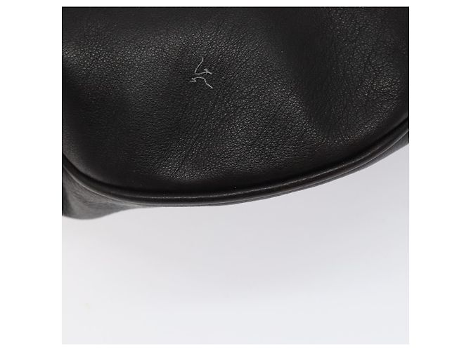 Borsa a Spalla GUCCI in Pelle Marrone Argento 001 1206 Auth bs25922 - vista 11