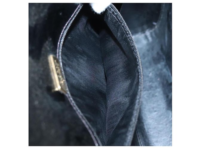 Borsa a Spalla BALLY in Pelle Nera Oro Auth BA2151 Nero D'oro - vista 12