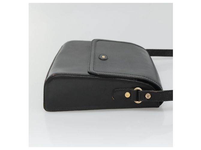 Borsa a Spalla BALLY in Pelle Nera Oro Auth BA2151 Nero D'oro - vista 3