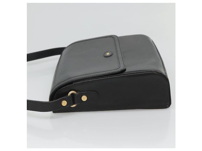 Borsa a Spalla BALLY in Pelle Nera Oro Auth BA2151 Nero D'oro - vista 4