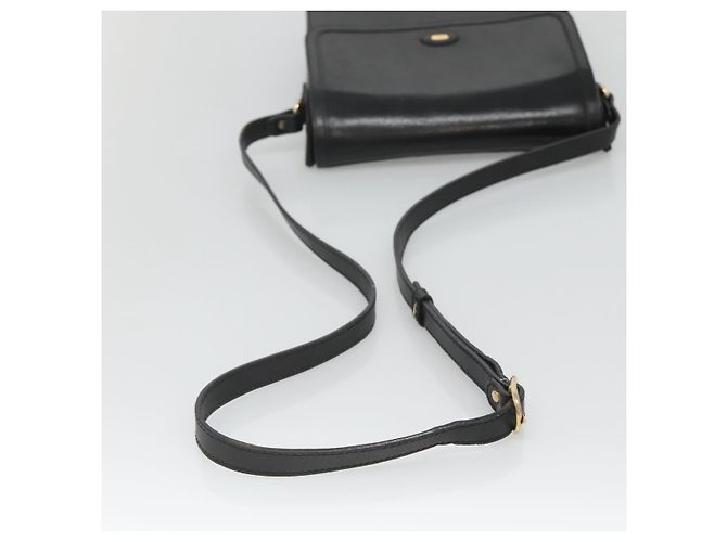 Borsa a Spalla BALLY in Pelle Nera Oro Auth BA2151 Nero D'oro - vista 7