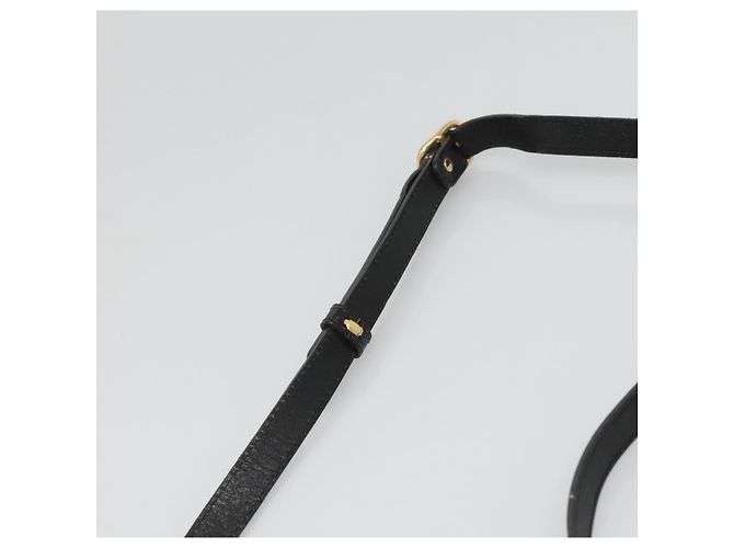Borsa a Spalla BALLY in Pelle Nera Oro Auth BA2151 Nero D'oro - vista 8