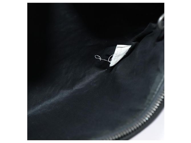 Autre Marque BOTTEGA VENETA INTRECCIATO Borsa a vita Pelle Nera Auth MX365 Nero - vista 17