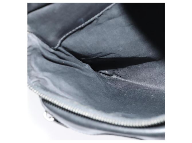Autre Marque BOTTEGA VENETA INTRECCIATO Borsa a vita Pelle Nera Auth MX365 Nero - vista 18